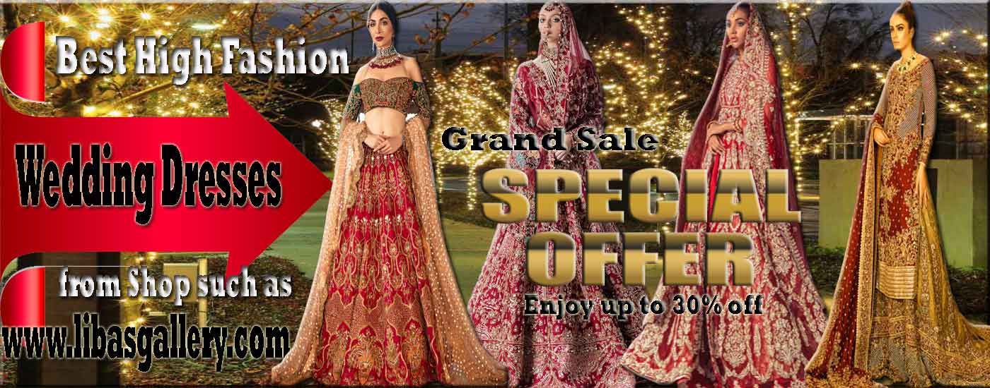 Shop Pakistani Indian Bridal Wear Online Bridal Outfits Retail Store Wedding Bride Groom Designer Dresses Boutique