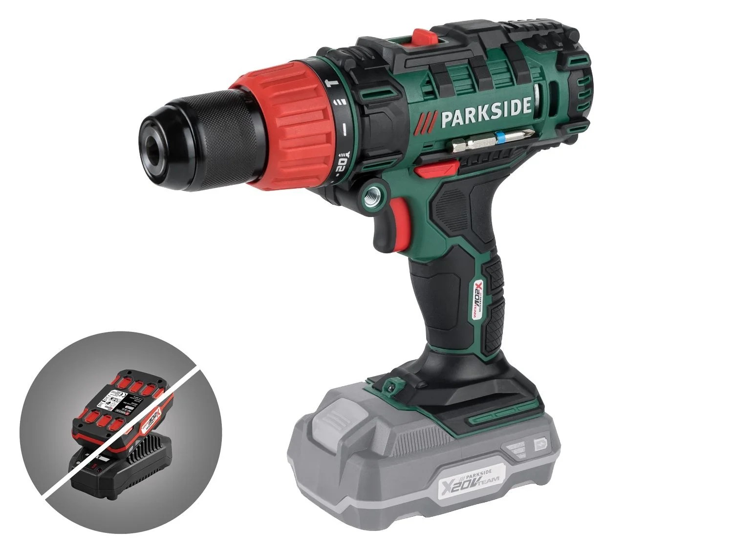 Parkside Akku Schlagbohrschrauber Psbsa 20 Li Ohne Akku Und Ladegerat Lidl De