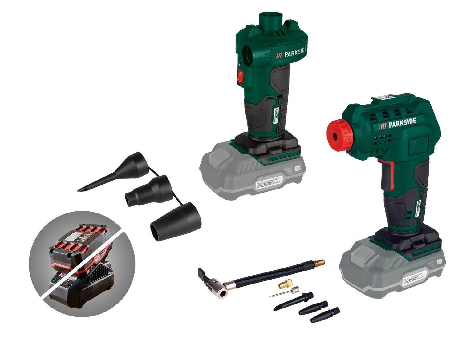 Parkside Akku Kompressor Pak 20 Li B2 Luftpumpe Palp 20 Li B2 Ohne Akku Und Ladegerat Lidl De