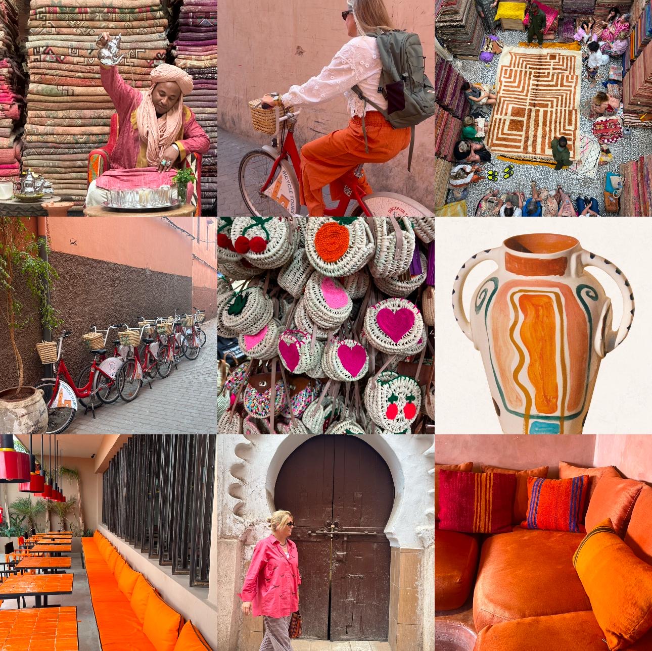 Collage - inspiratie - Interieurreis naar Marokko met enSuus