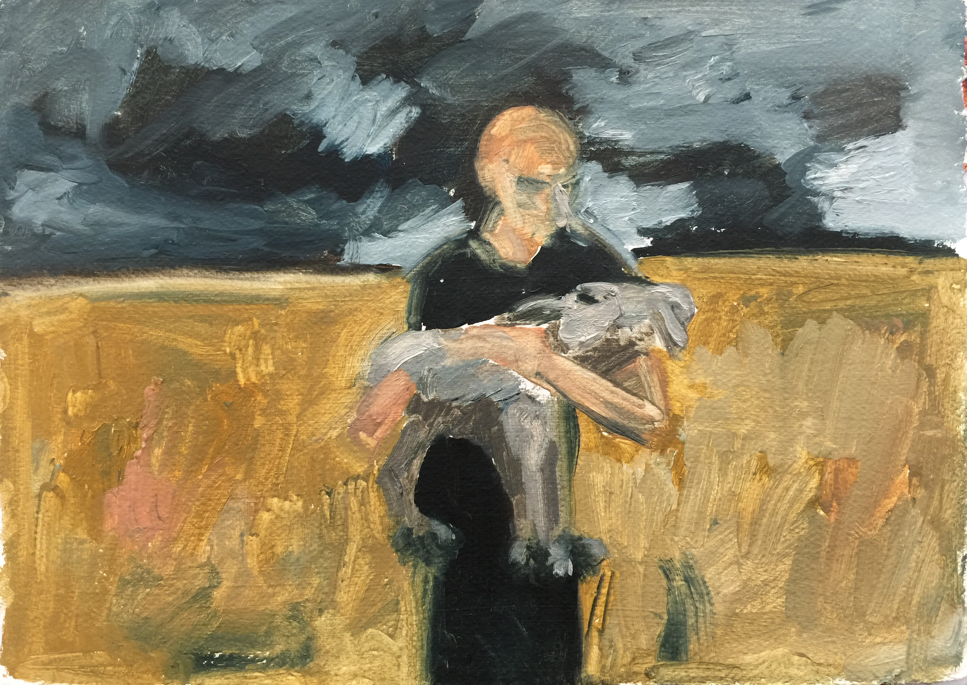 2019 DOA #17 29x42 Oil on Paper