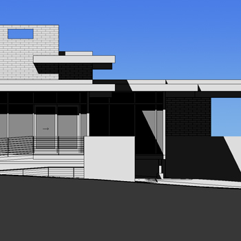 Khouse Modern Progress Revit Life Of An Architect