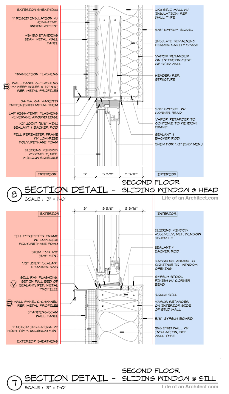 Architectural Graphics Detail Notes and Alignment Life of an Architect