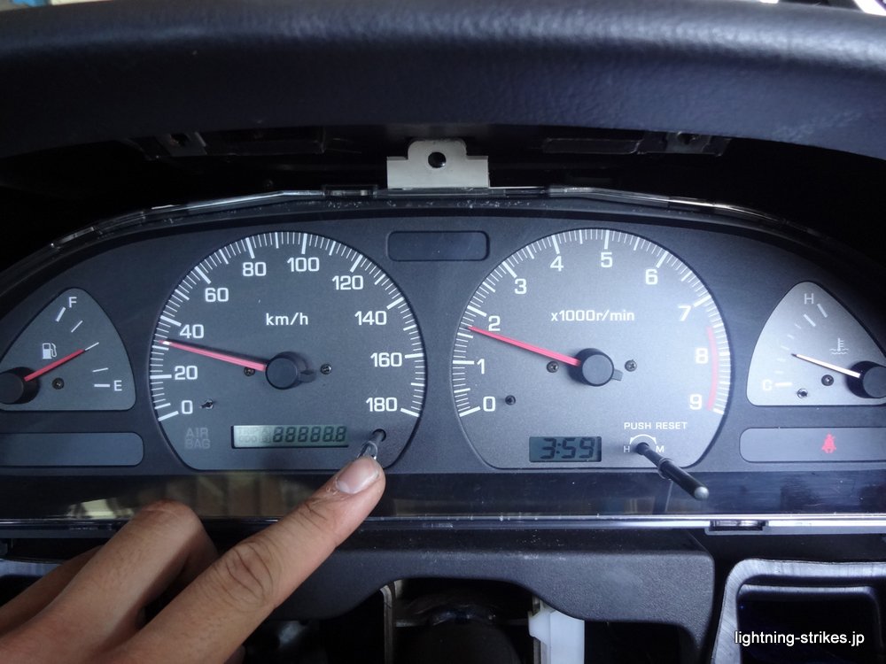 180sx純正メーター 180SX 後期型純正インパネメーターの修理|Lightning Blog