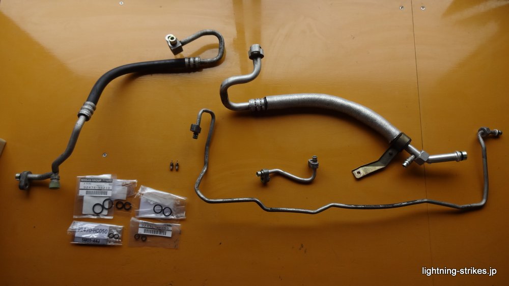 S15シルビア エアコン配管Oリング交換|Lightning Blog