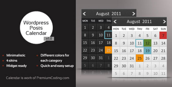 The plugin adds a customizable dashboard widget that will display a . 15 WordPress Calendar Plugins For Event Booking and Post Archives - Lightning Rank - Private ...
