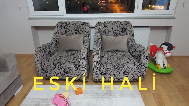 Sandalye Kaplama Oncesi Kahverengi Sonrasi Cicekli Benim Yaptiklarim Benim Cicekli Kahverengi Kaplama Oncesi Sandalye Sonrasi Yaptiklarim
