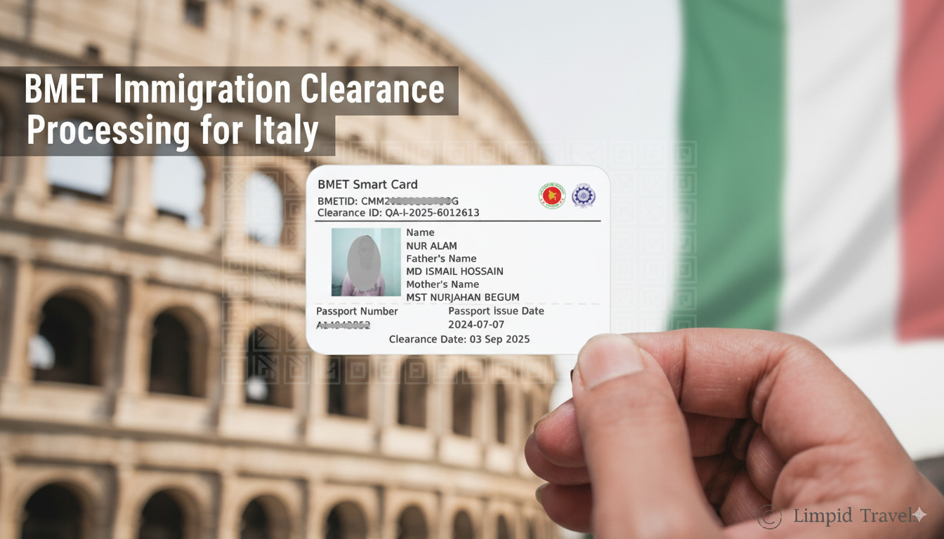 BMET clearance for Italy