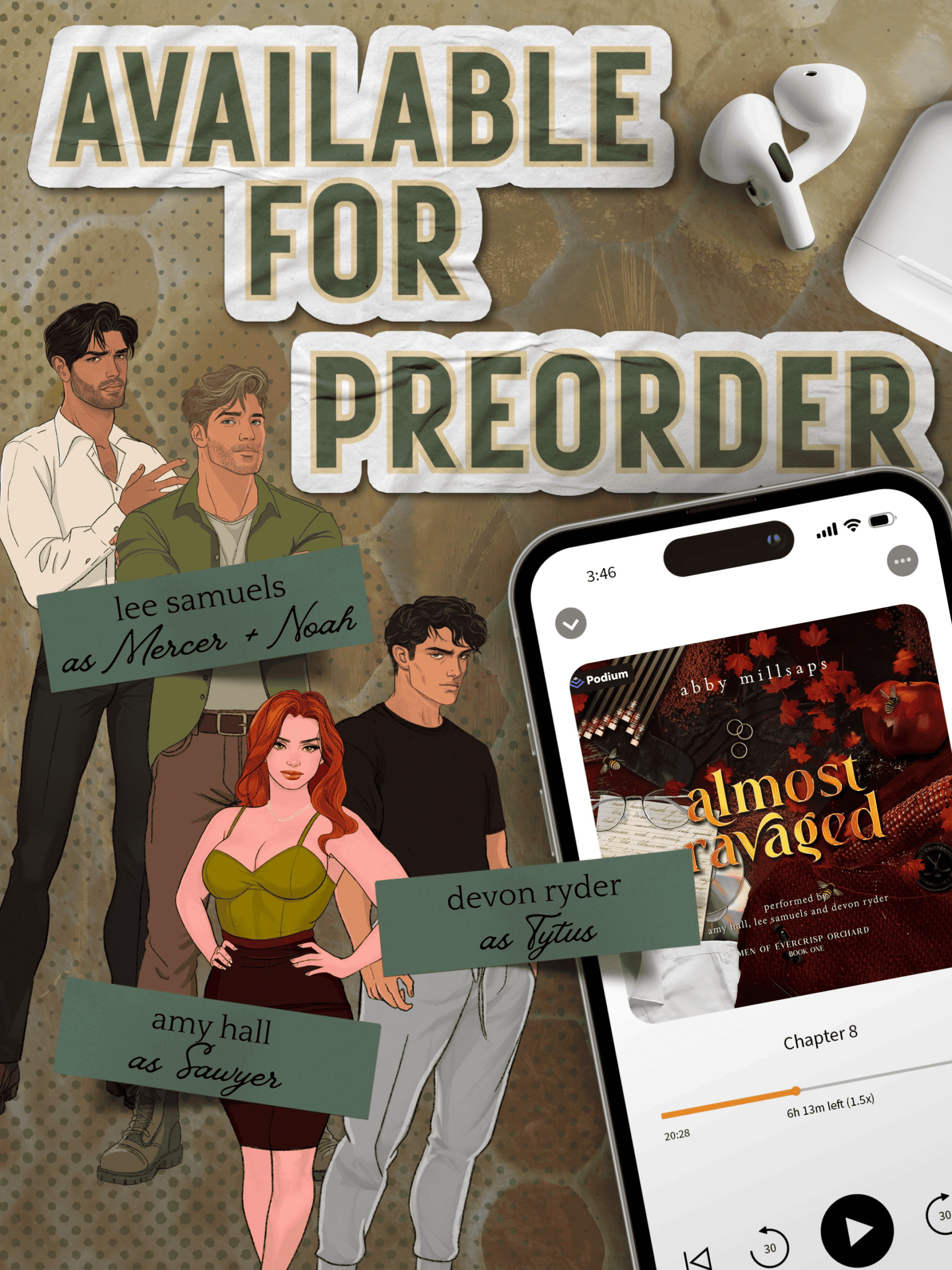 {Love at First Listen} New Releases, Narrator Reveals, Pre-Orders, and Featured Audiobooks