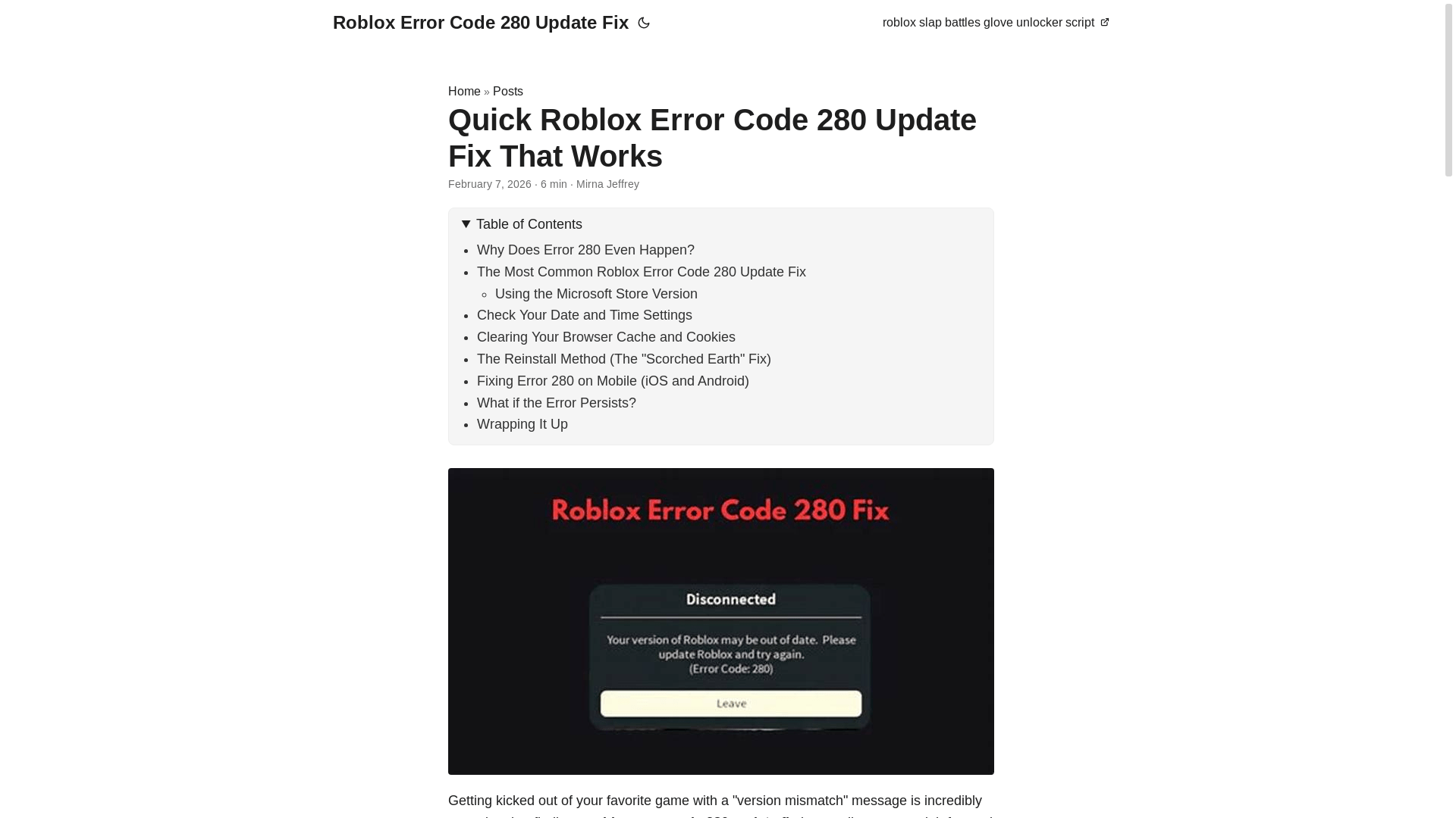 Link Check Results For Roblox Error Code 280 Update Fix Pages Dev 42e542fc 46f1 4904 807e