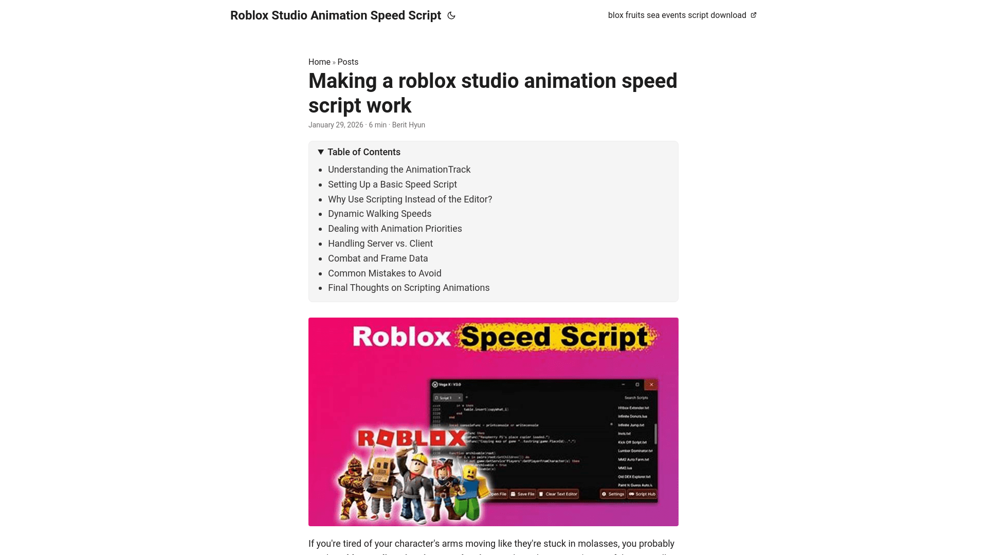 Link Check Results For Roblox Studio Animation Speed Script Pages Dev 686e2ee8 D47e 4196 83eb