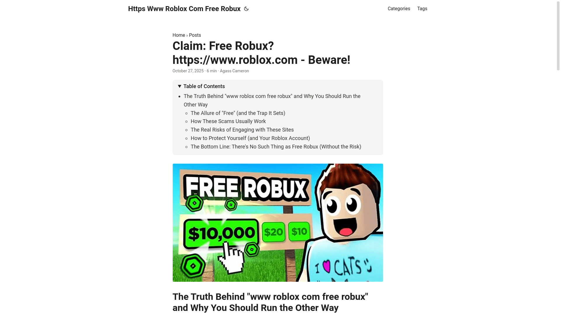 Link Check Results For Https Www Roblox Com Free Robux Pages Dev A0cba0a3 8840 46d4 90e6