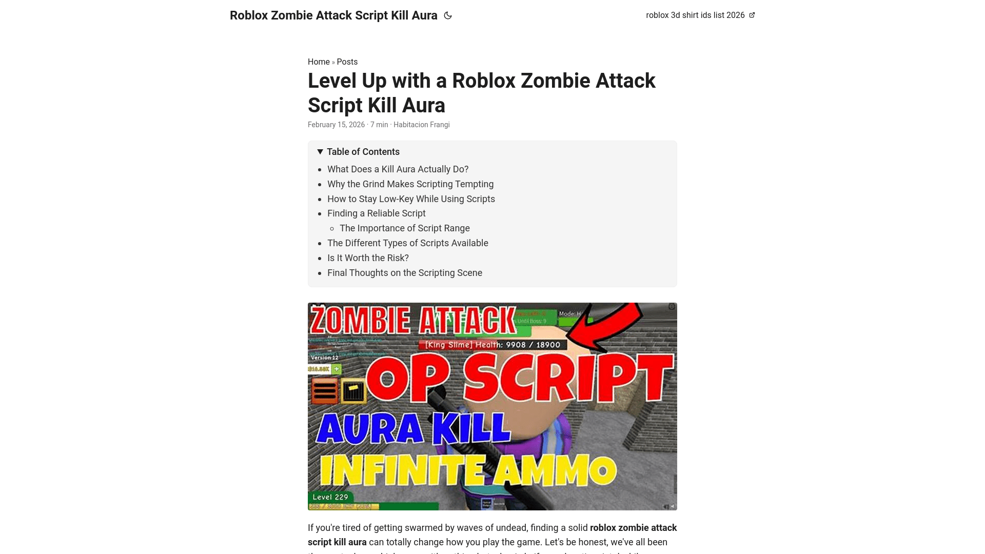 Link Check Results For Roblox Zombie Attack Script Kill Aura Pages Dev Ad8102ed 8cc3 4785 A826