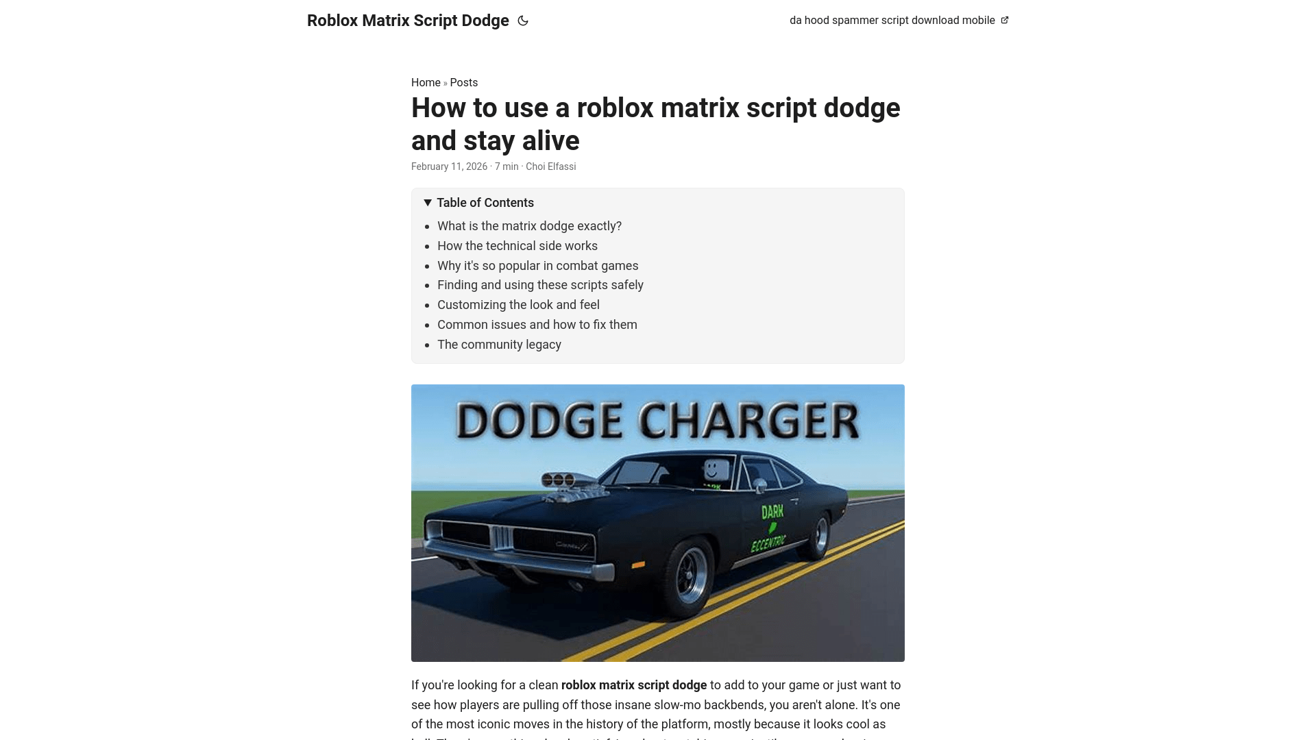Link Check Results For Roblox Matrix Script Dodge Pages Dev C4e1f66a 0c55 4fb0 897c
