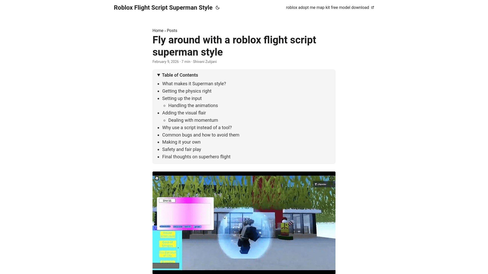 Link Check Results For Roblox Flight Script Superman Style Pages Dev E00a8e8f D75f 45b1 Acdf