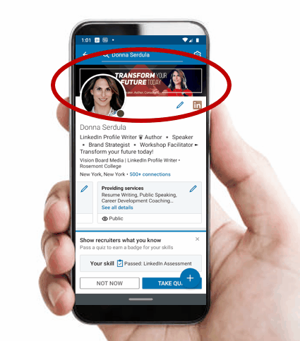 Want to change your header image or the background you see when browsing twitter? Uploading A Background Photo To Your Linkedin Profile Via The Mobile App