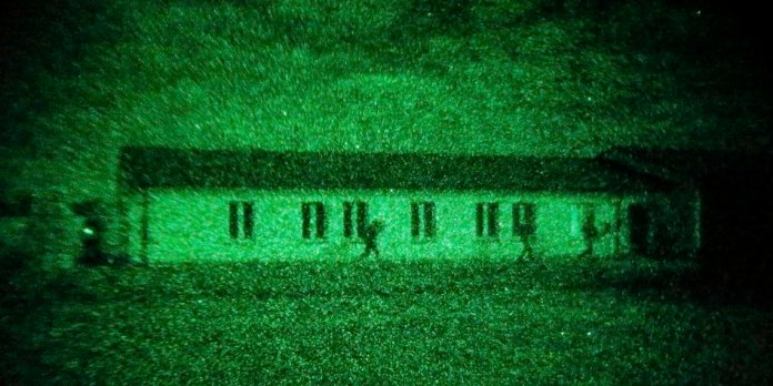 Soldiers of German KSK attend exercise close to Putgarten