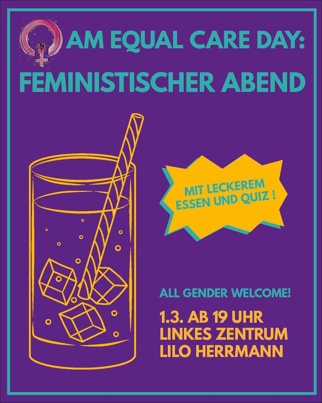 1. März – Basteltreffen und  feministischer Abend zum 8.März