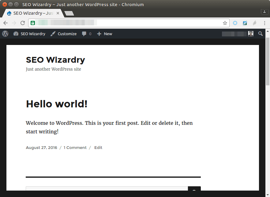 We will setup php and mysql, . Install WordPress 4.6 on Ubuntu 16.04 with Nginx, MariaDB and PHP7