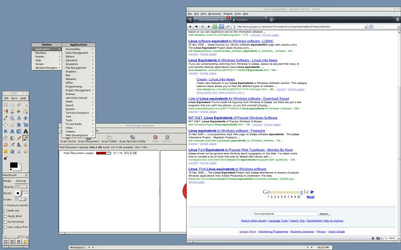 In your linux mint system, click on application menu and search for system monitor and open it. Blackbox - window manager - LinuxLinks