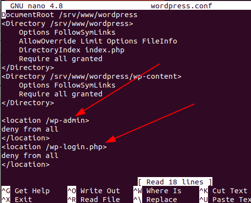Hi, i've googled this to death and can't find any solution. How To Block Access To Wp Admin And Wp Login In Nginx Apache