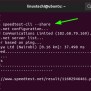 How To Test Internet Speed From Terminal In Ubuntu Linux