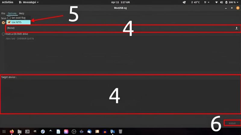 How To Create A Bootable Windows Usb On Linux With Woeusb Ng - Ultra HD Dark Pictures for Desktop