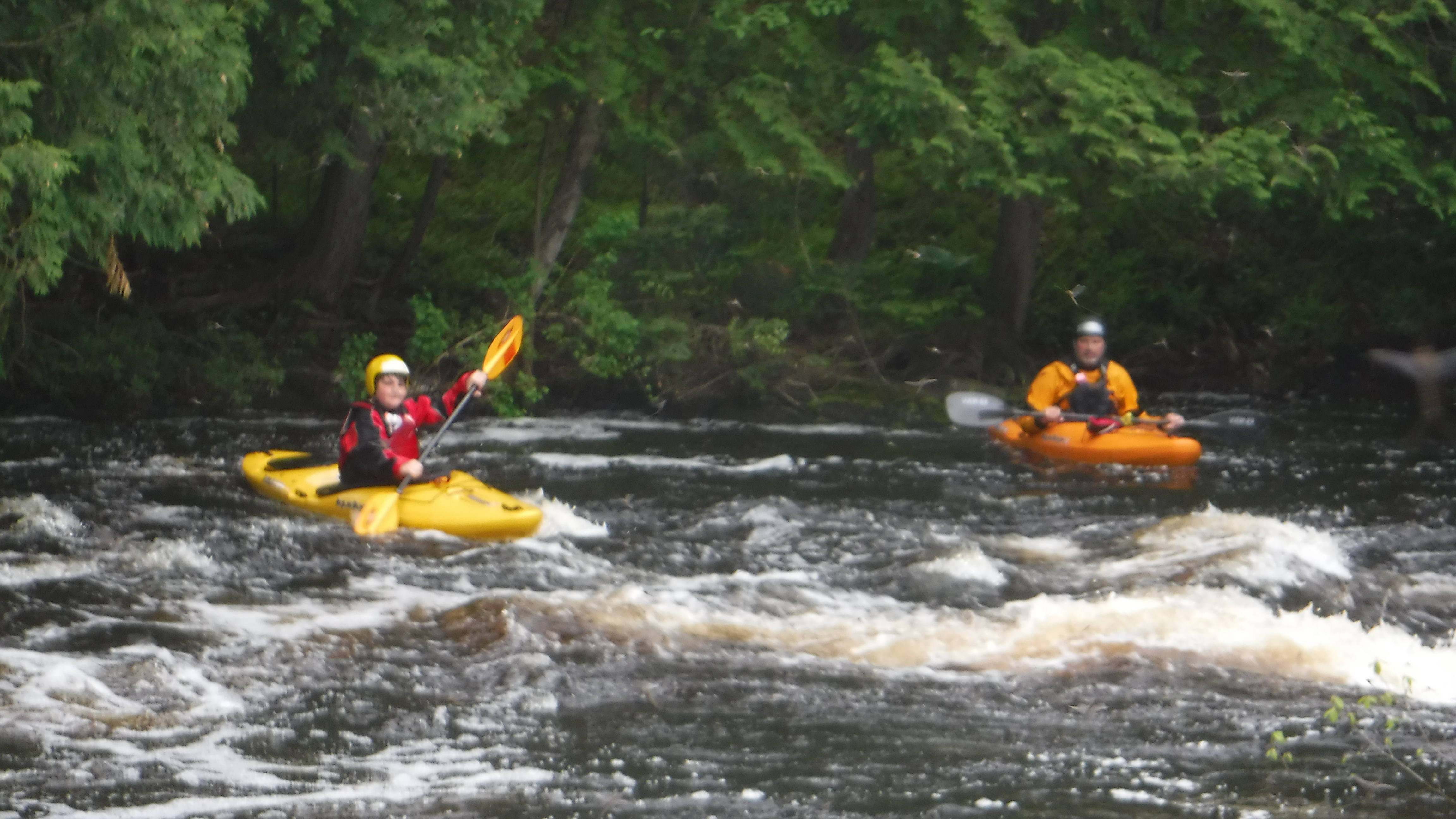 Firsttime paddlers try whitewater LIQUID ADVENTURING