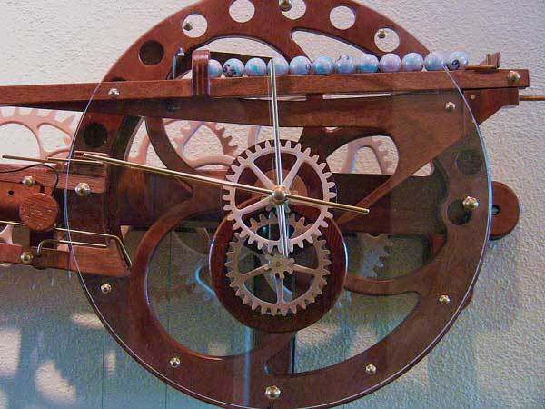 Wooden Gear Clock Plans From Hawaii By Clayton Boyer