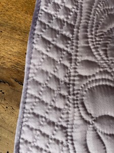 finished bias tape edge