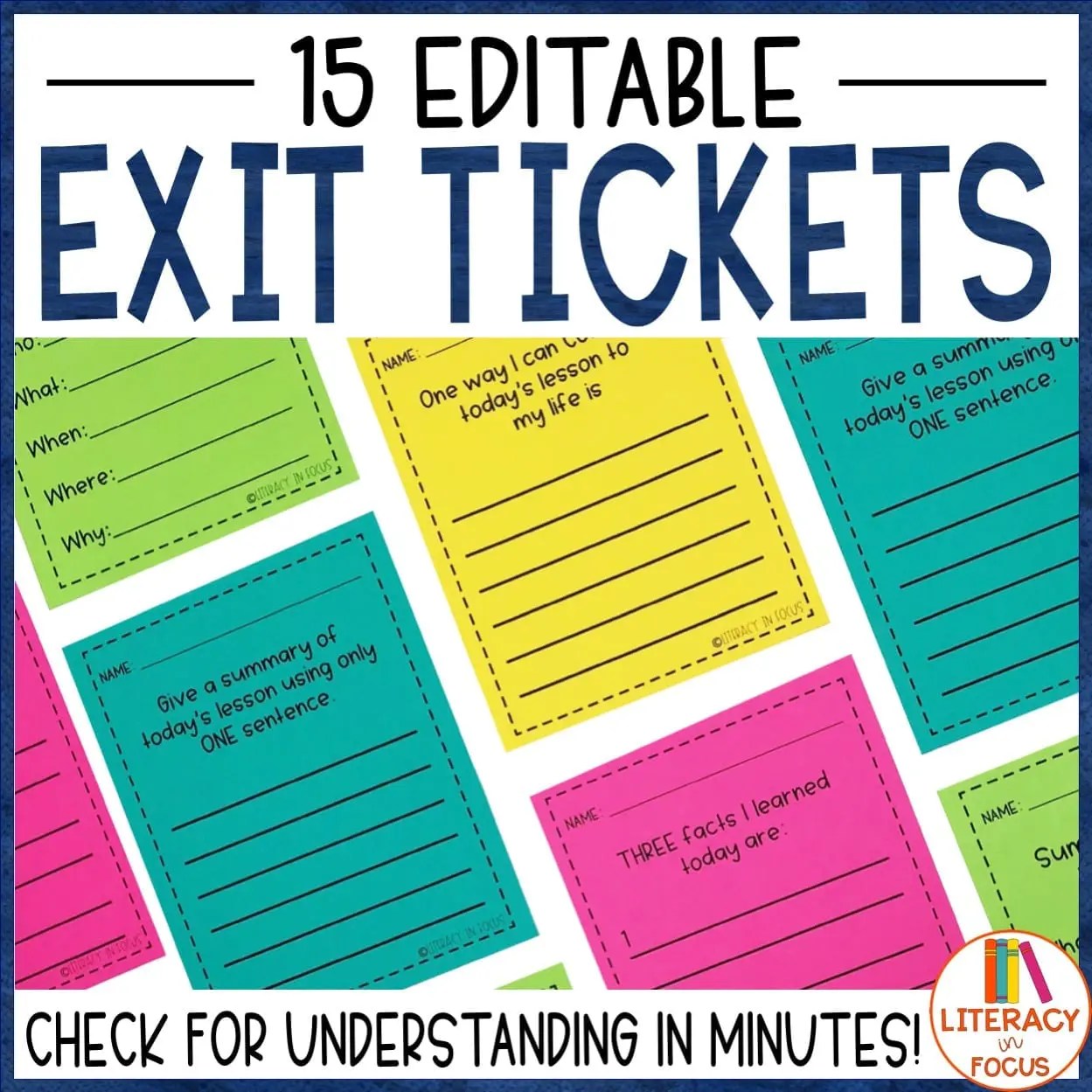 11 compelling reasons to use exit tickets literacy in focus