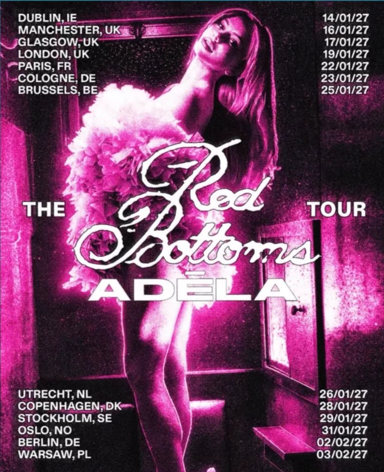 Adéla, The Red Bottoms Tour