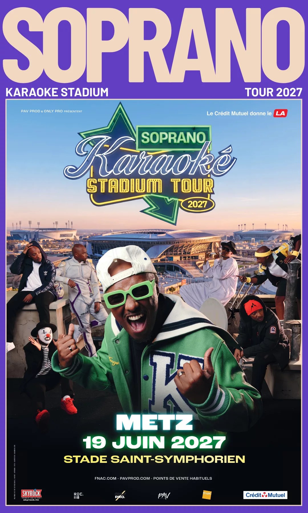Soprano, Karaoké Stadium Tour 2027