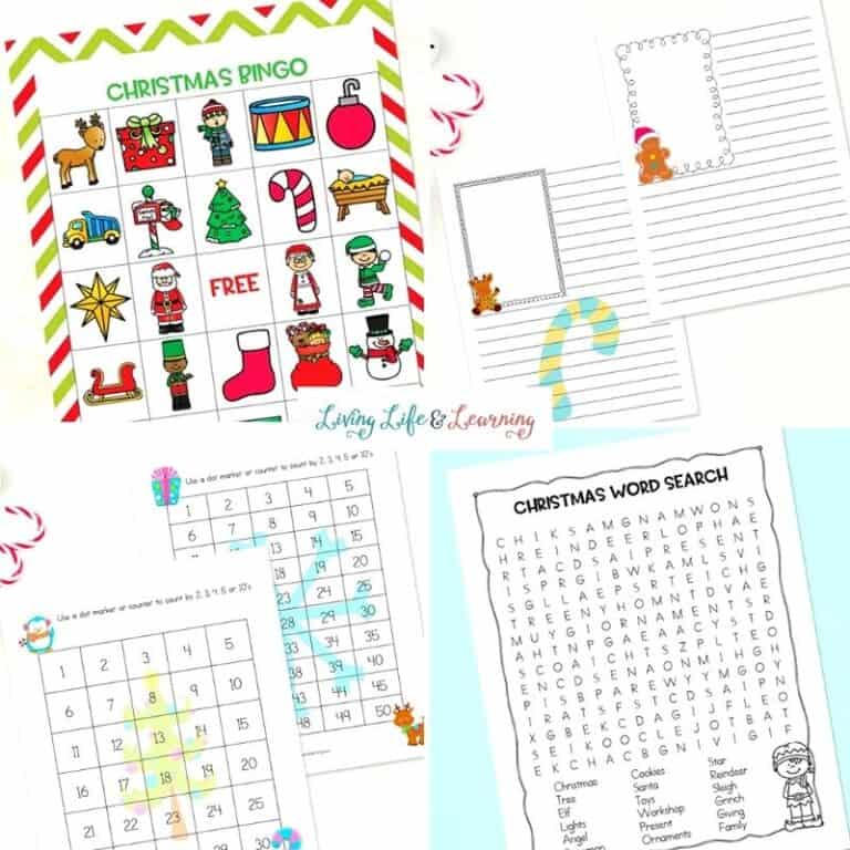 Christmas worksheets for elementary students