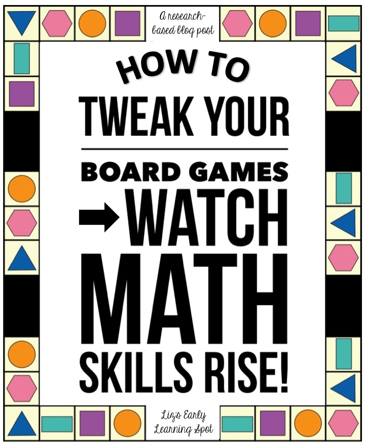 How to use board games to maximise math skills (Liz's Early Learning