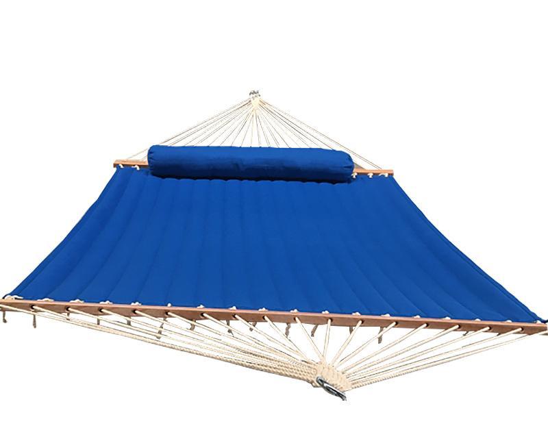 Alternative view of Olefin Double Quilted Hammock with Matching Pillow