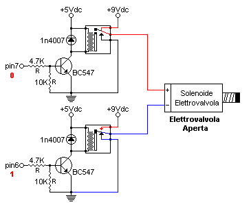 Arduino Come Pilotare Elettrovalvola Bistabile Utilizzando Due 2 Rele