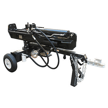 Lefty Log Splitter Ruggedmade 22 Ton Push Through Gas Log Splitter Review W Log Lift Catcher 