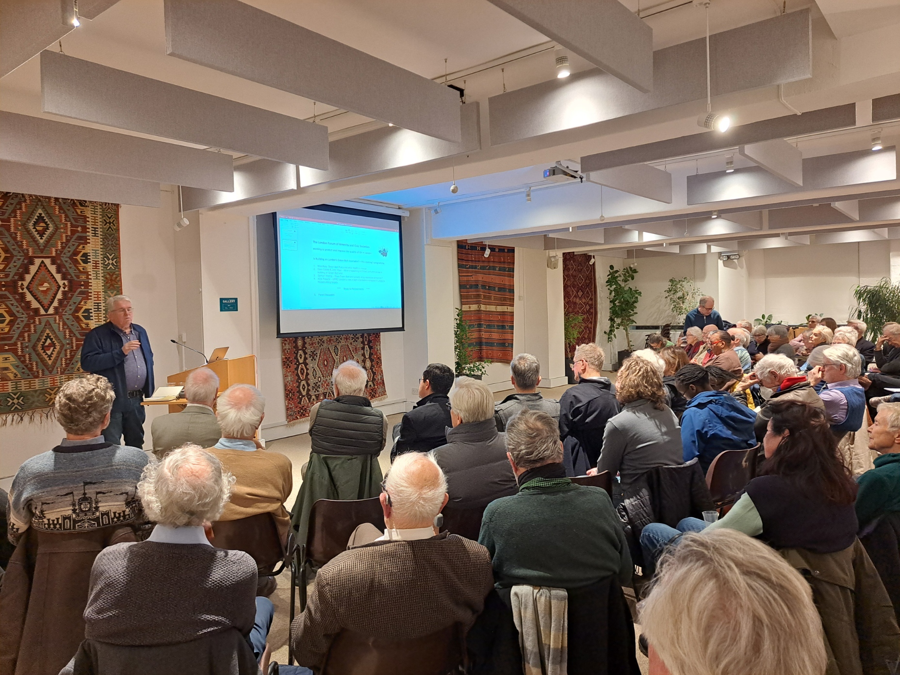 Audience at London Forum event