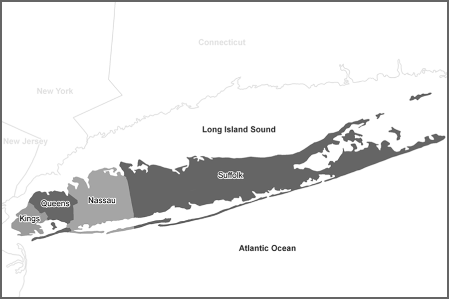 Beyond The Map How Newsday And News Created Long Island S Two County.