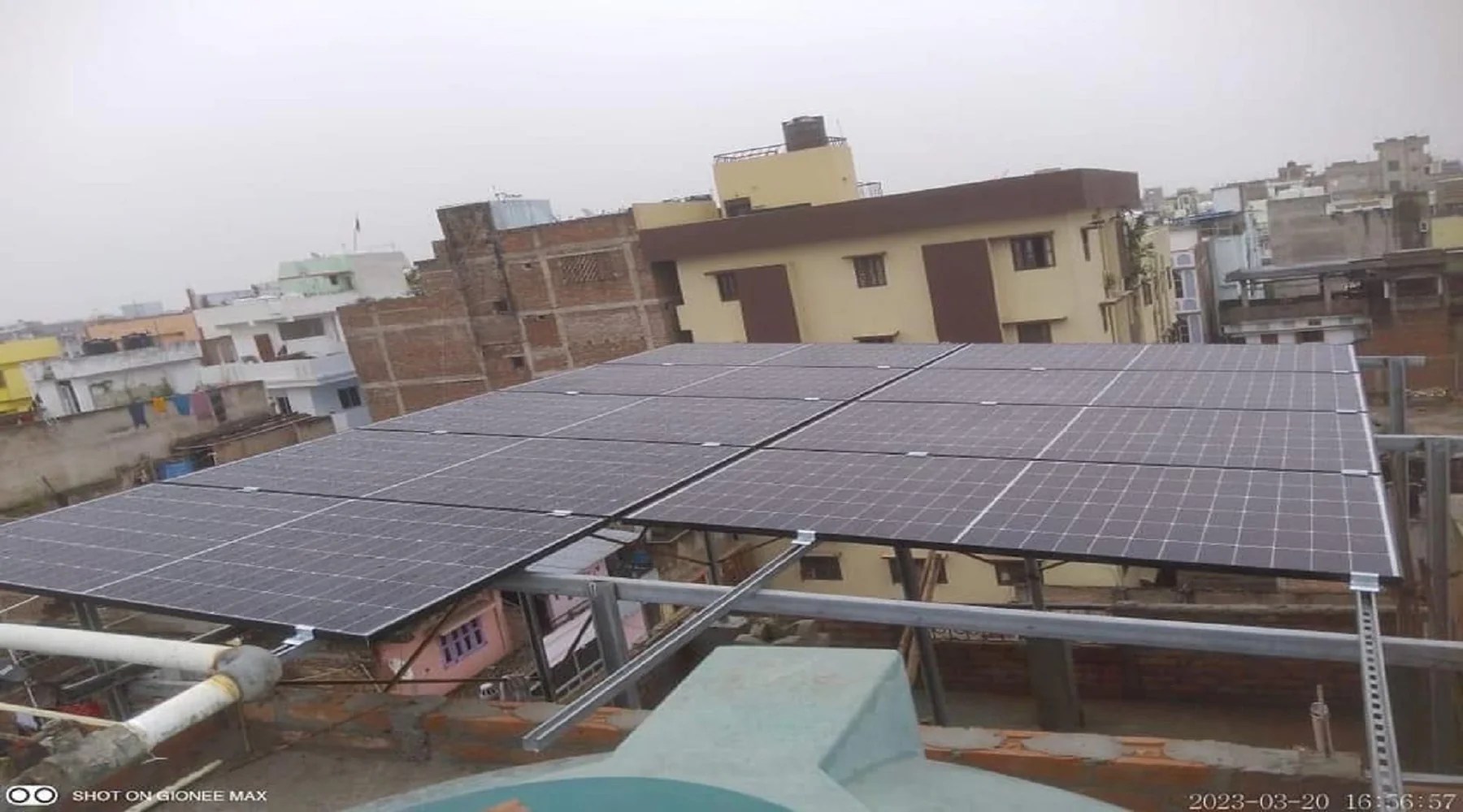 5kw On Grid Solar System Installation In Patna Bihar
