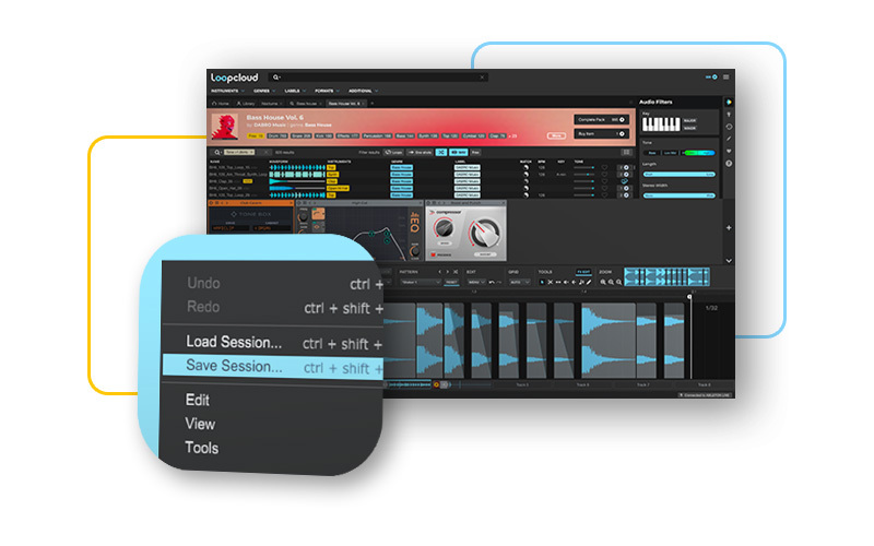 Loopmasters Announces Loopcloud 2 0 With Workflow Enhancements - Incredible Retina Gradient Textures | Free Download