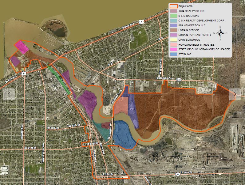 Maps Lorain Port Finance Authority M2 