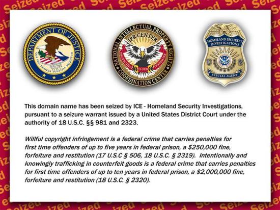 U.S. Government Internet Warning