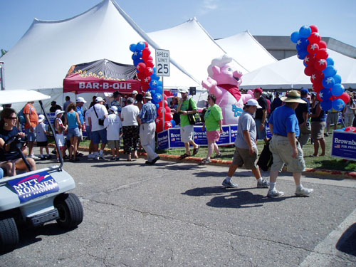 Ames Straw Poll 2007 and 2011