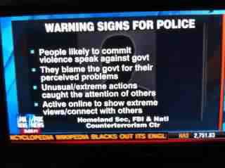 Fox News warning about libertarians