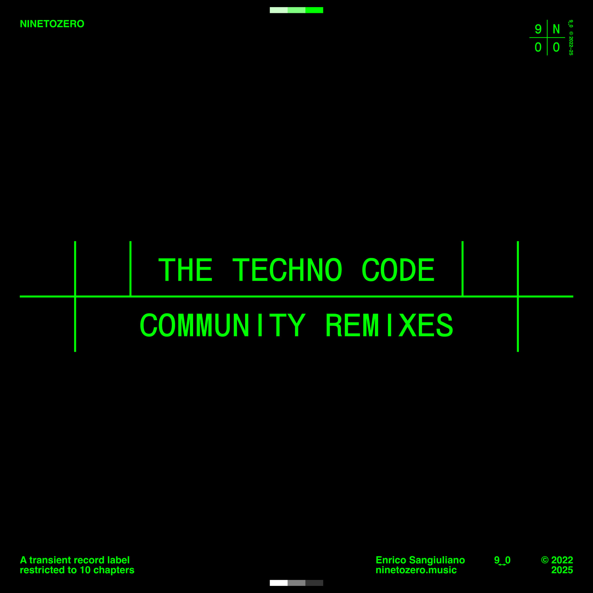 Enrico Sangiuliano – ‘The Techno Code (Community Remixes)