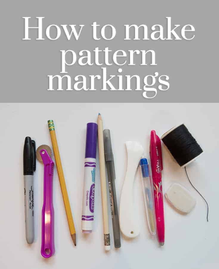 Choosing the Best Pattern Marking Tool - Love Notions Sewing Patterns