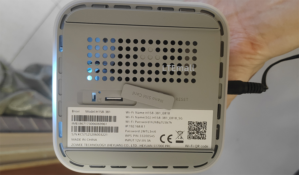 Huawei 5G CPE PRO 5 H158-381 WiFi 6 7200Mbps Router - LTEmall