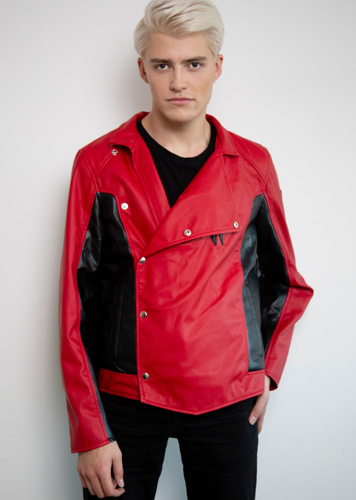 Mens Spider-Man Last Stand Leather Jacket